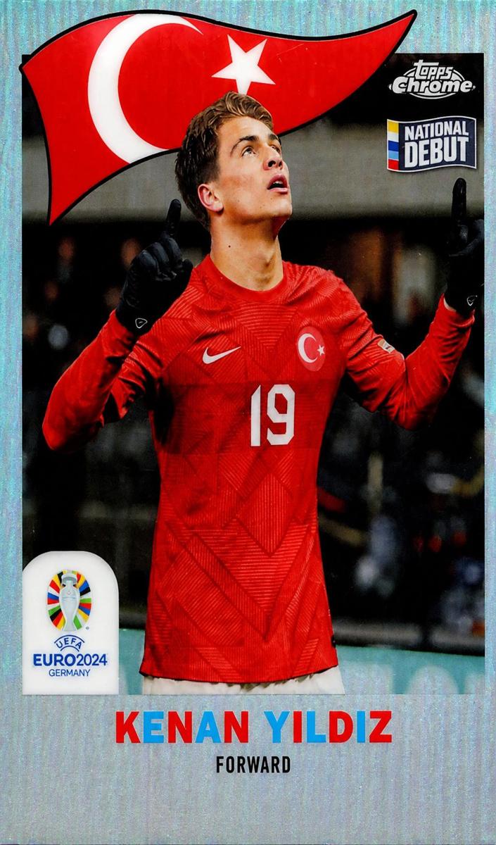 2024 Kenan Yildiz [Yellow Refractor] #TC-6