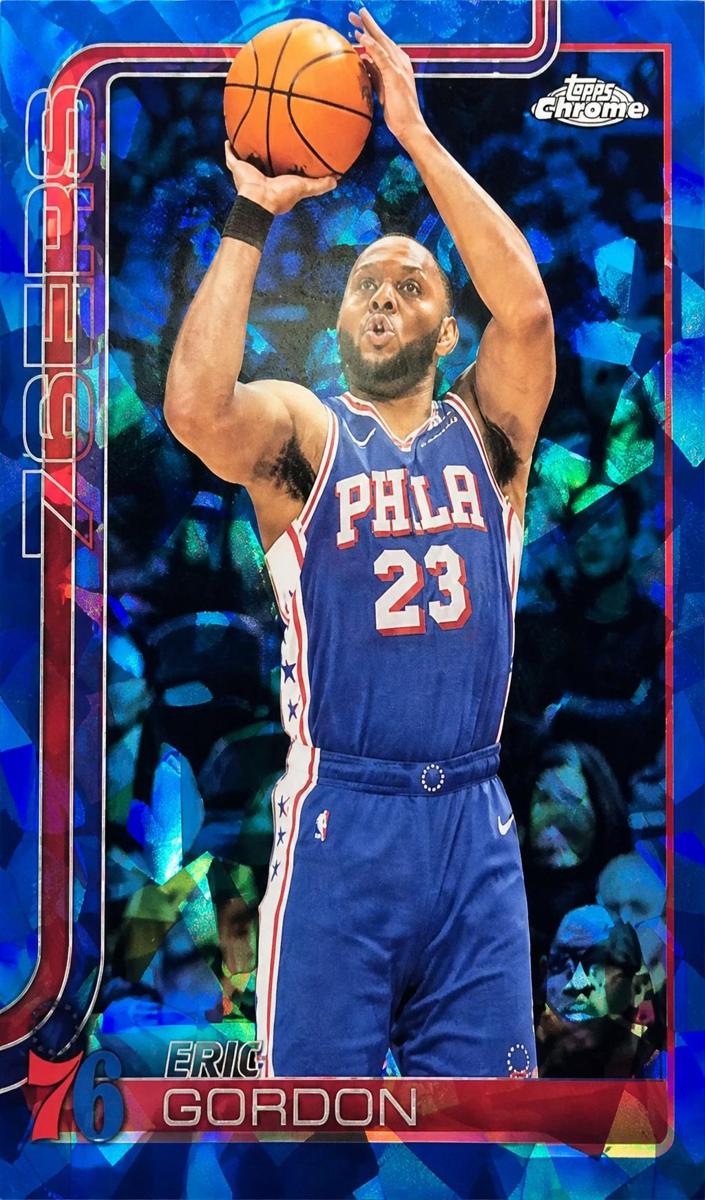 2025 Topps Chrome Sapphire Eric Gordon #184 card