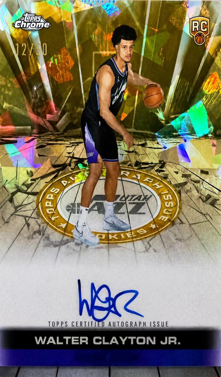 2025 Walter Clayton Jr. [Gold] #TCAR-WCJ