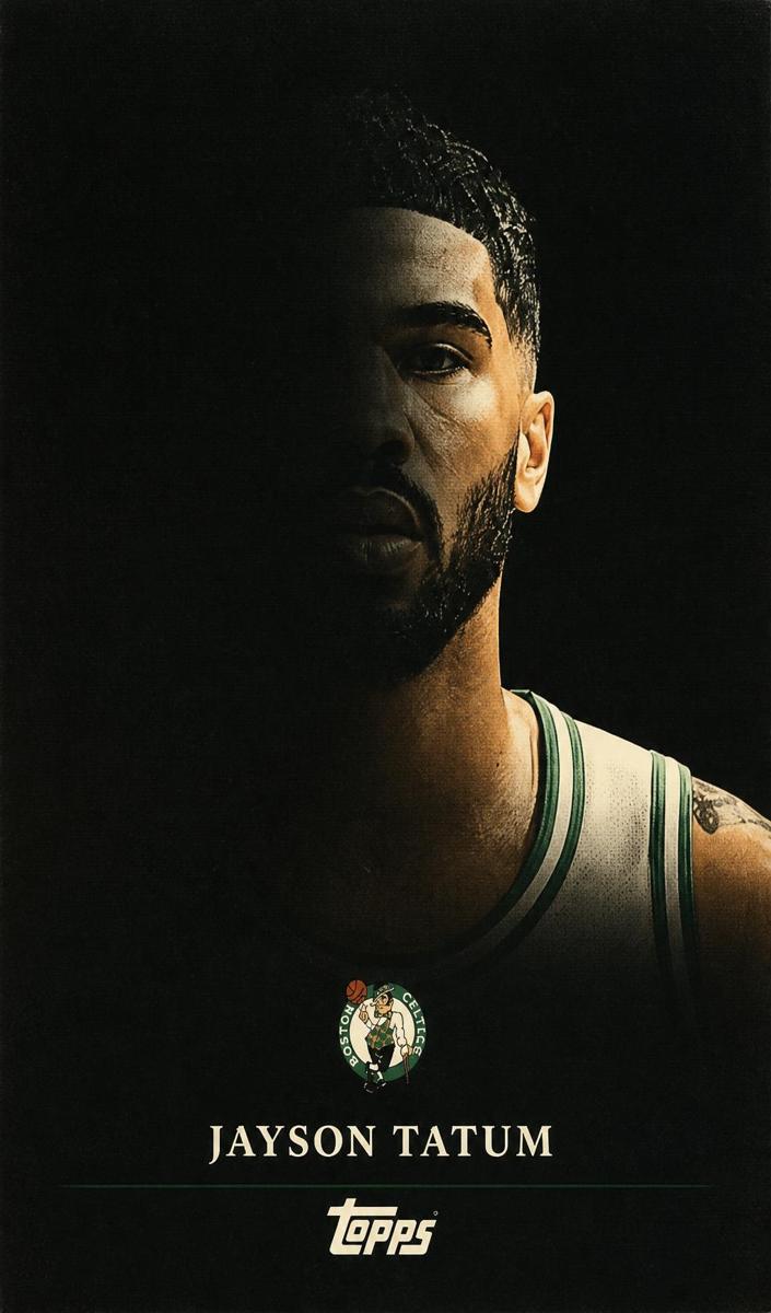 2025 Topps Midnight Twilight Jayson Tatum #TL-9 card