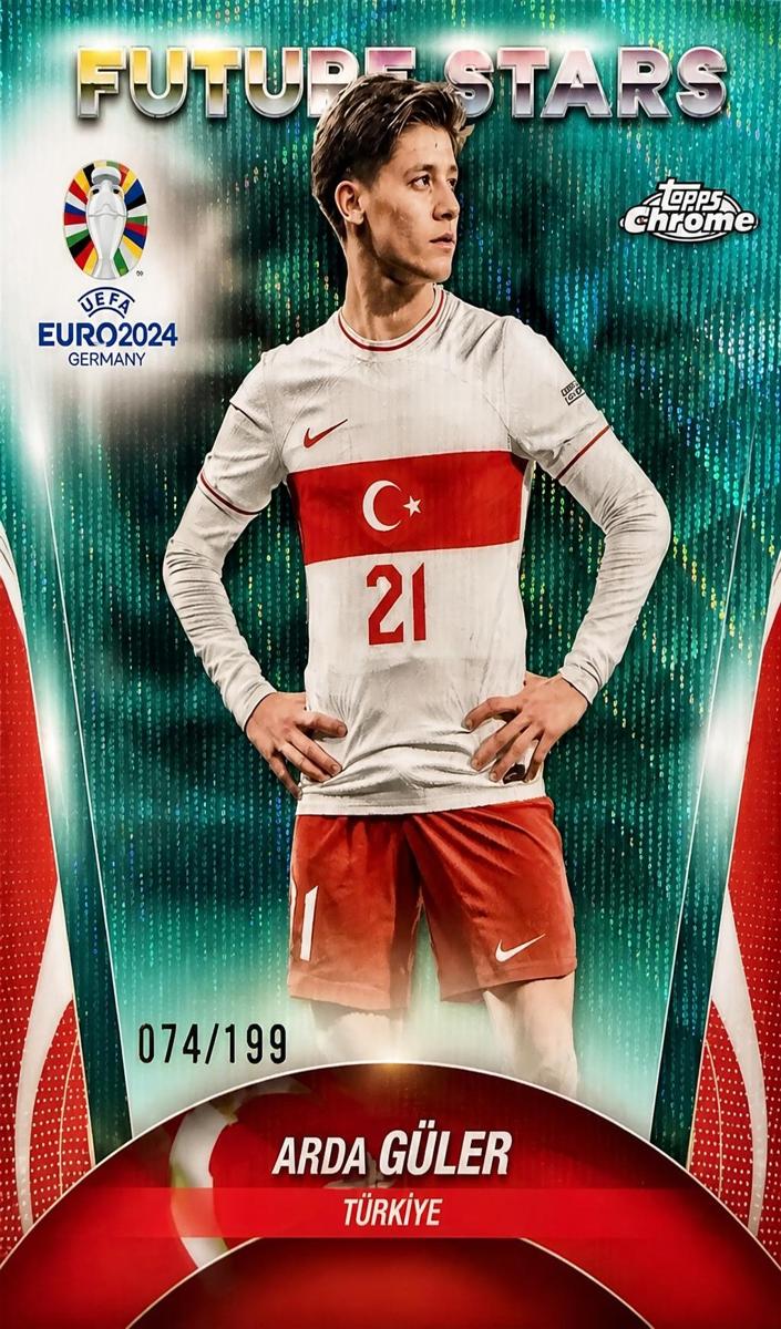 2024 Arda Guler [Aqua Wave Refractor] #143