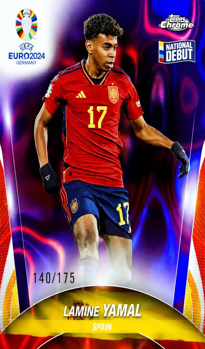 2024 Lamine Yamal [Purple Lava Refractor] #17