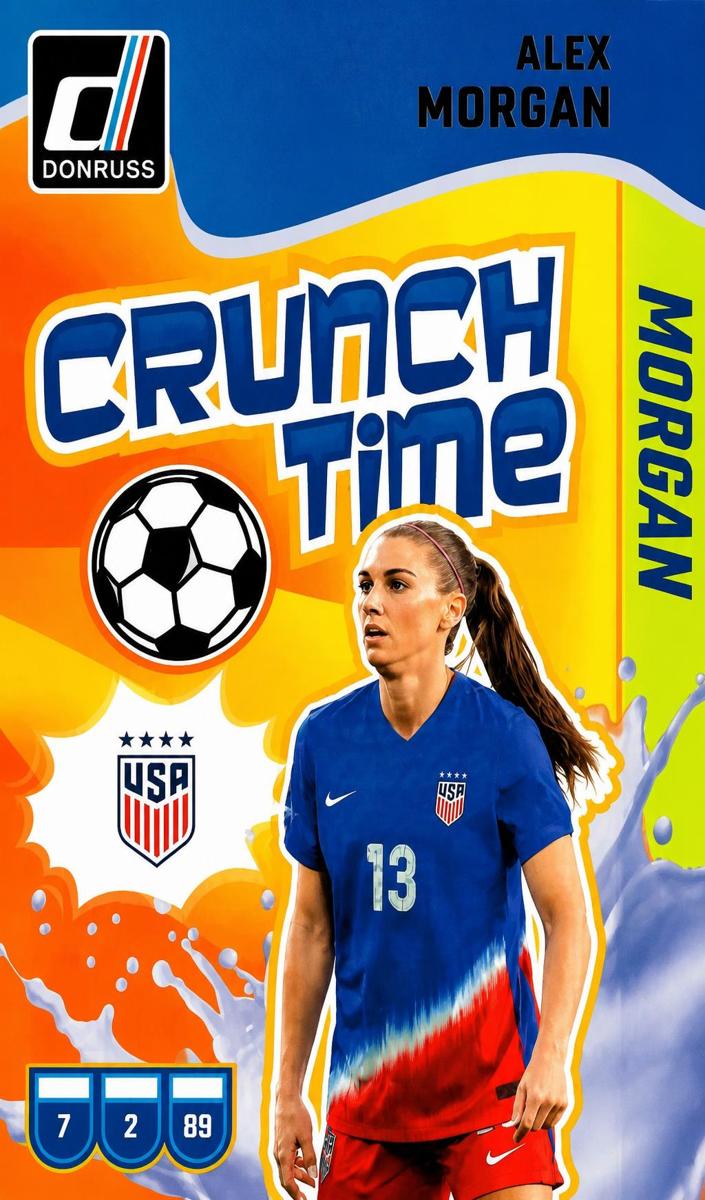 2024 Panini Donruss Alex Morgan #16 card
