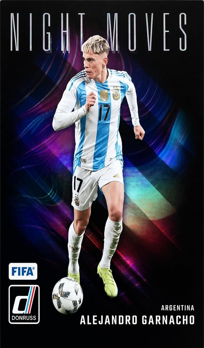 2024 Panini Donruss Alejandro Garnacho #15 card