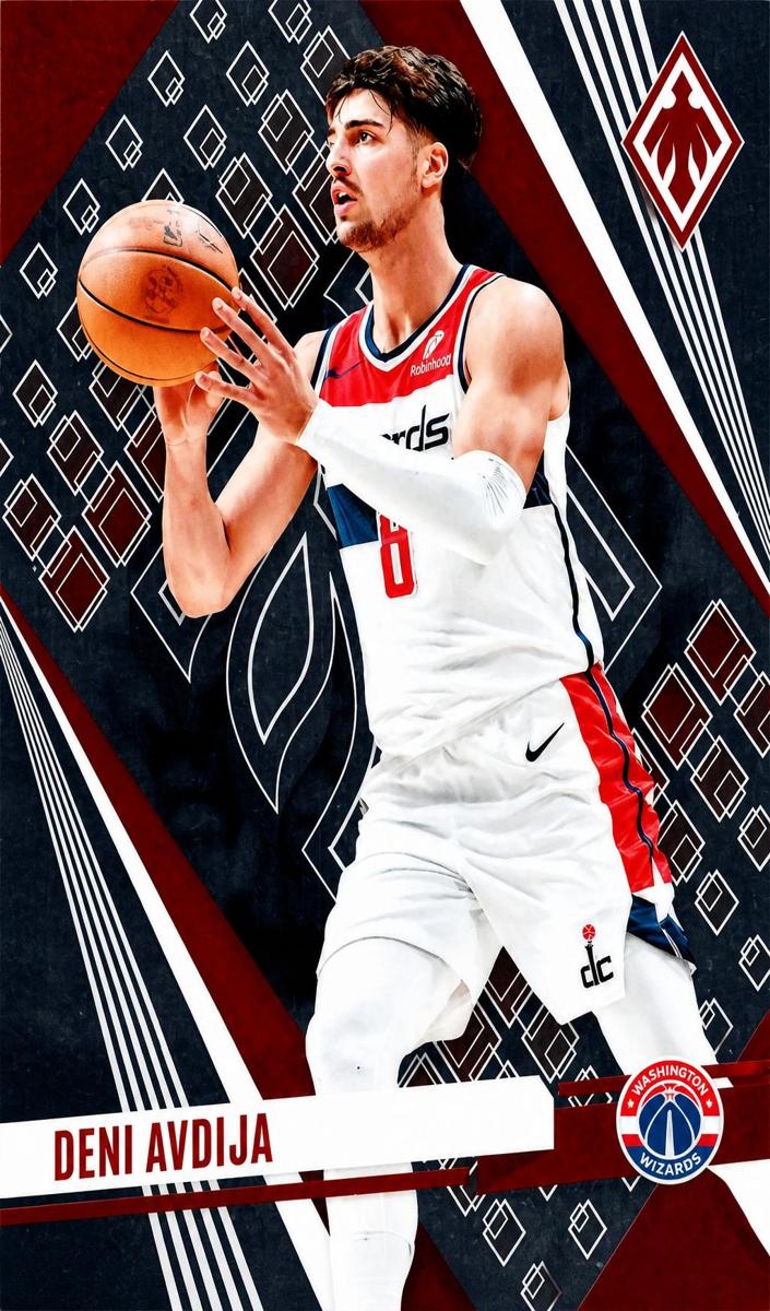Deni Avdija 2023 Phoenix Basketball card