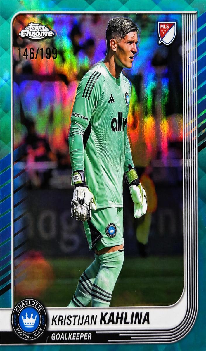 Kristijan Kahlina 2025 Chrome MLS Soccer card