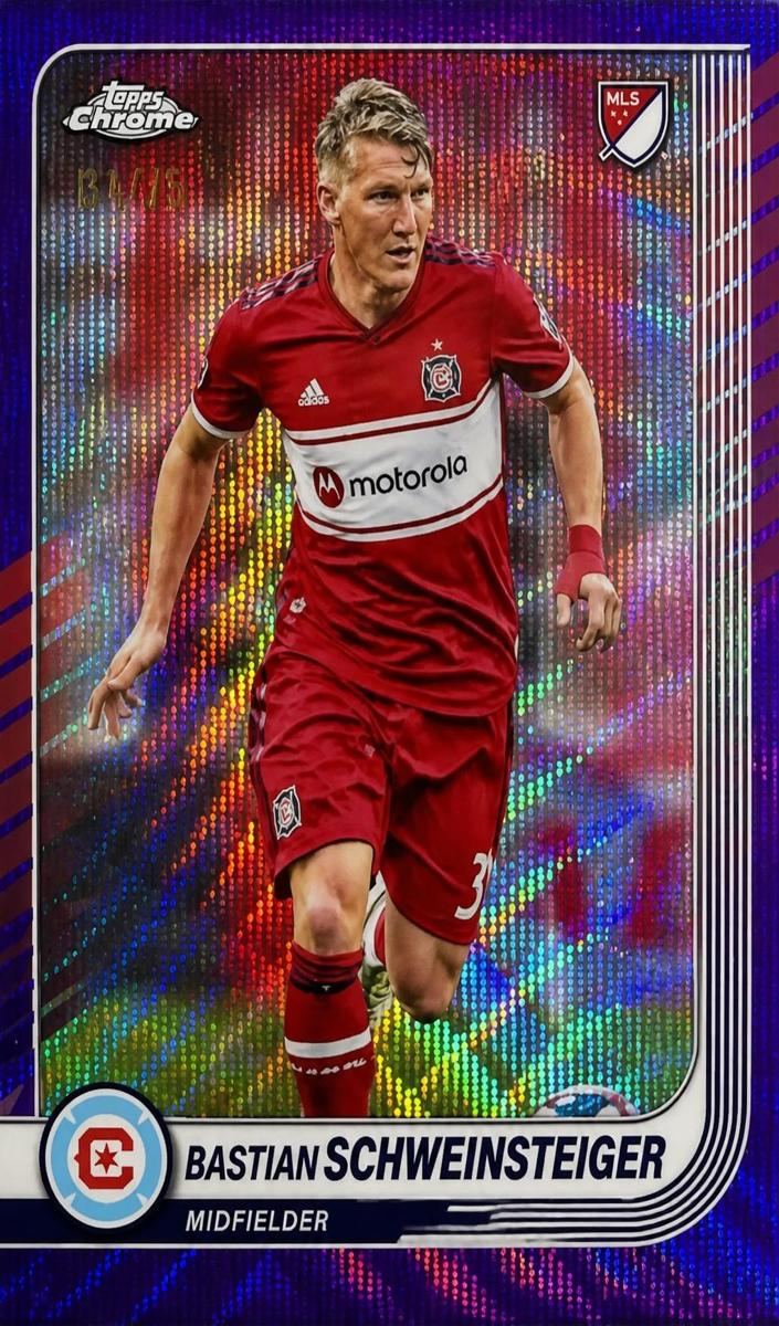 Bastian Schweinsteiger 2025 Chrome MLS Soccer card