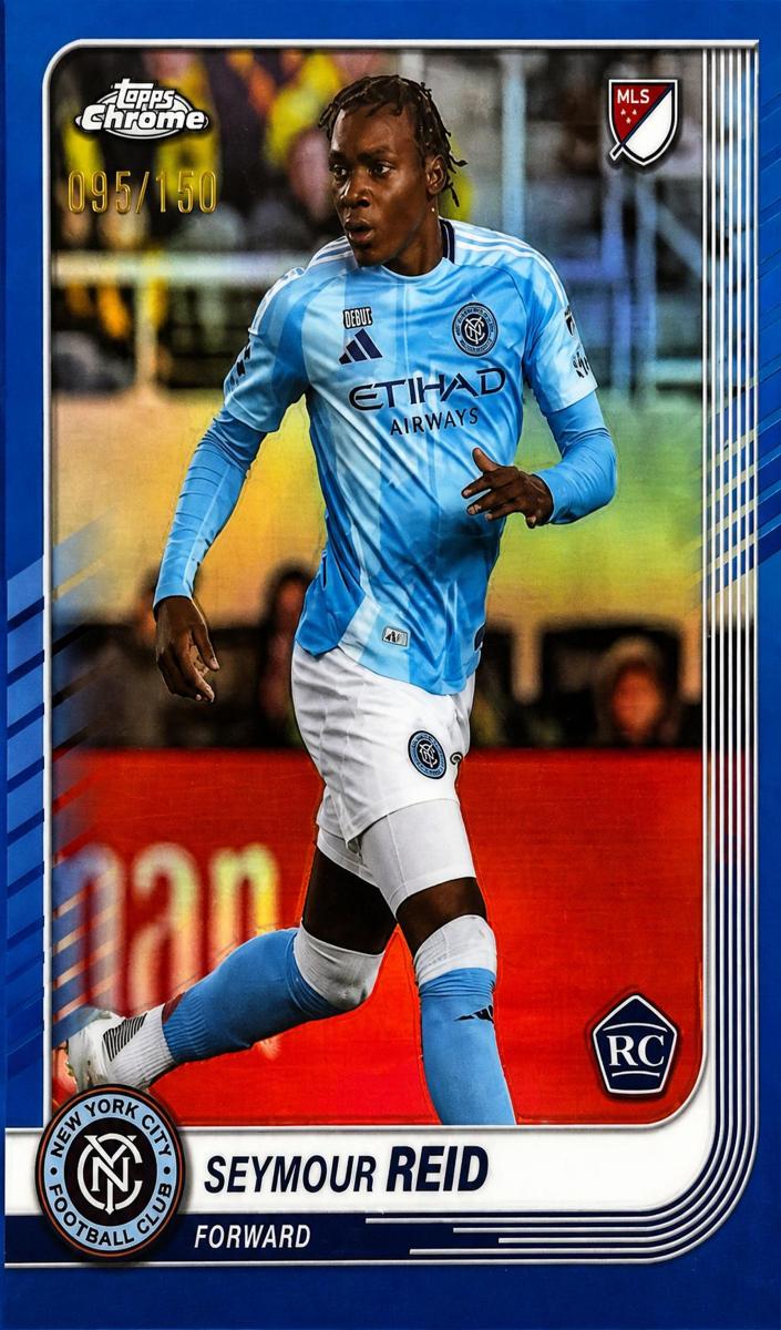 Seymour Reid 2025 Chrome MLS Soccer card