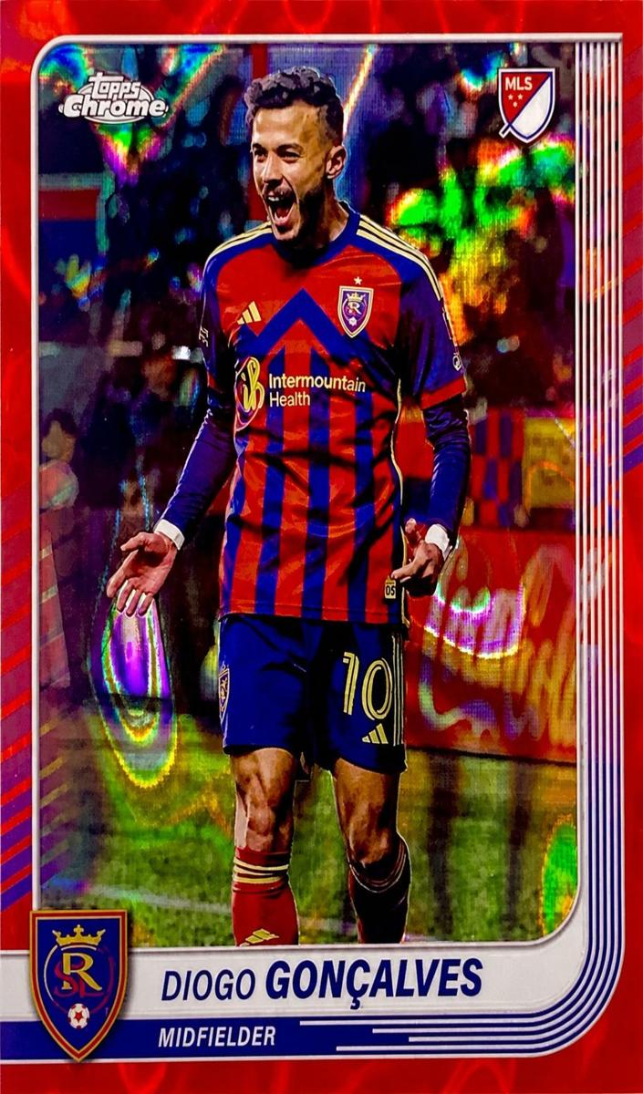 Diogo Goncalves 2025 Chrome MLS Soccer card