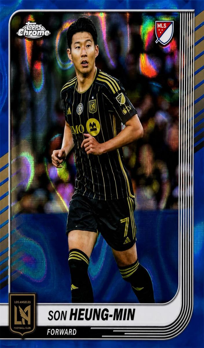 2025 Son Heung-Min [Blue Lava Refractor] #68
