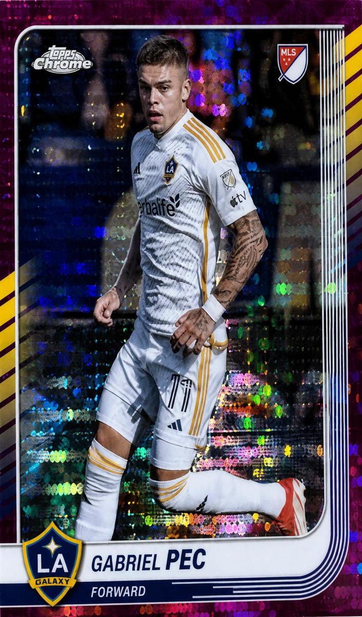 Gabriel Pec 2025 Chrome MLS Soccer card