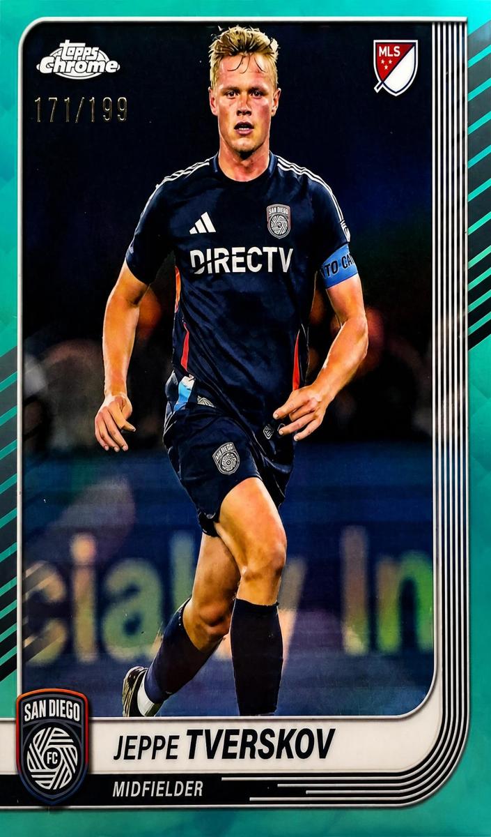 2025 Jeppe Tverskov [Aqua Refractor] #18