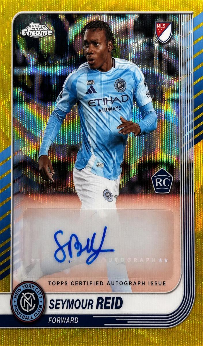 2025 Seymour Reid [Gold Wave Refractor] #CA-SR