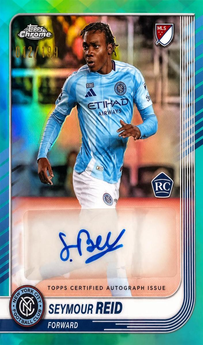 2025 Seymour Reid [Aqua Refractor] #CA-SR