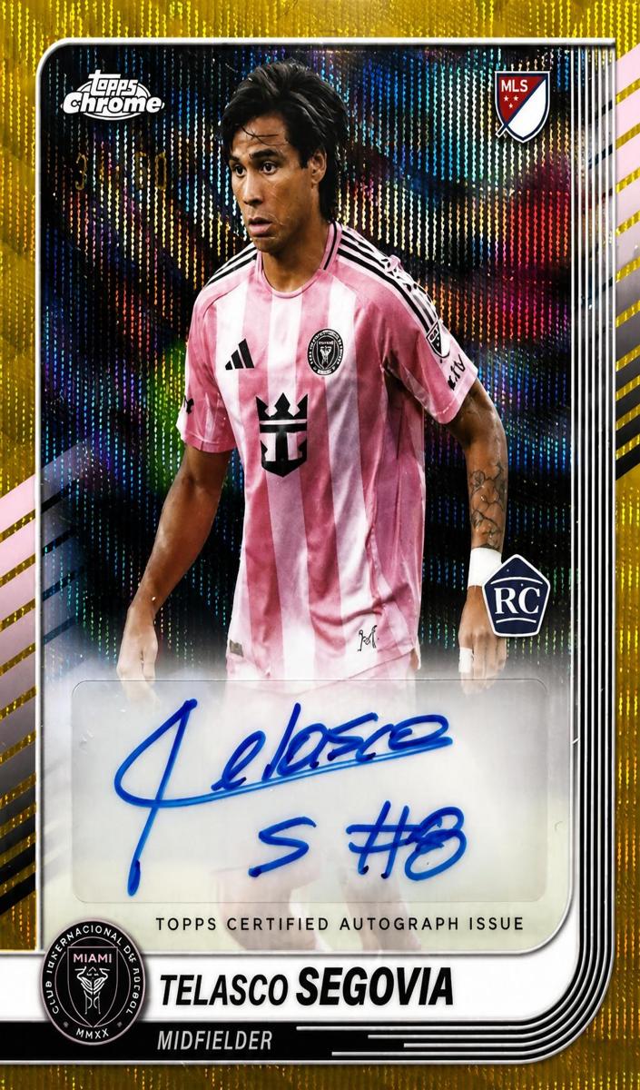 2025 Telasco Segovia [Gold Wave Refractor] #CA-TS