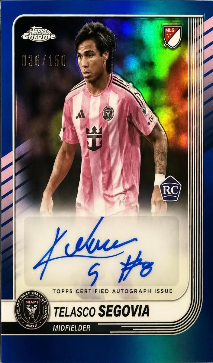 2025 Telasco Segovia [Blue Refractor] #CA-TS