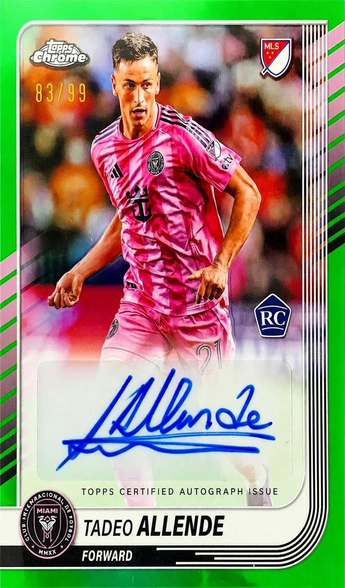 2025 Tadeo Allende [Green Refractor] #CA-TA