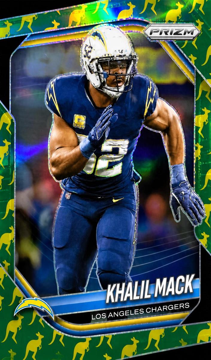 Khalil Mack 2025 Prizm Football card