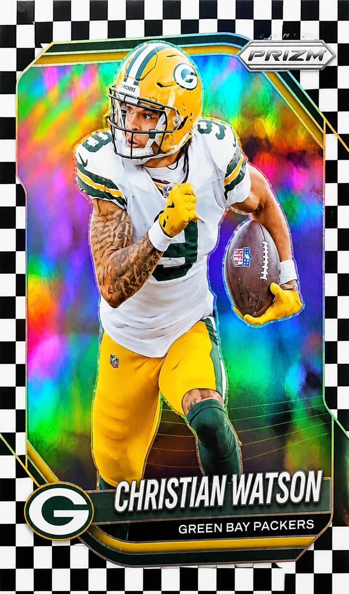 Christian Watson 2025 Prizm Football card