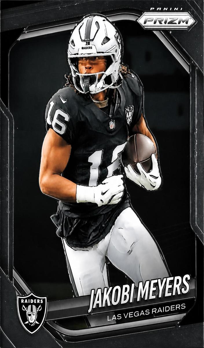 Jakobi Meyers 2025 Prizm Football card