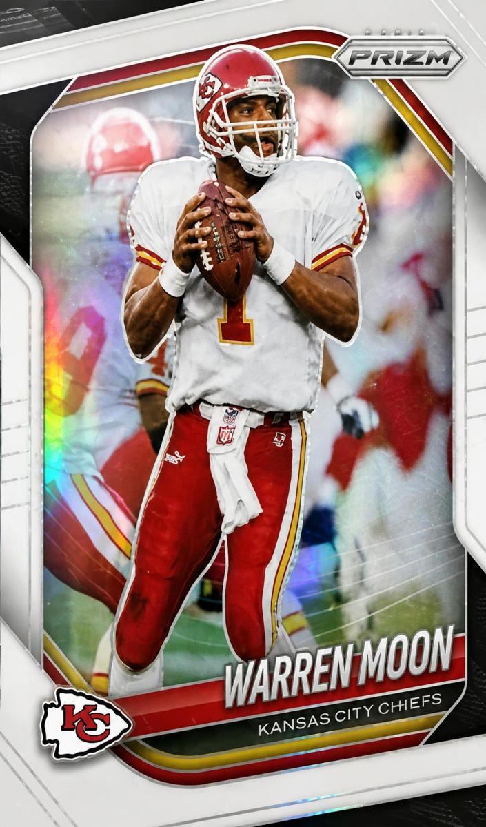 Warren Moon 2025 Prizm Football card
