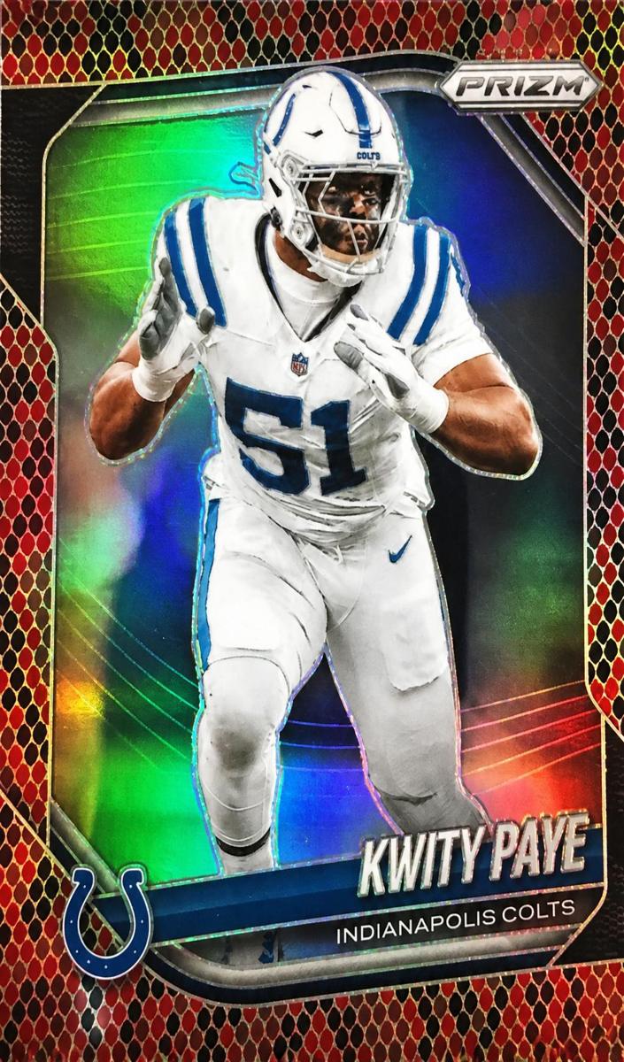 Kwity Paye 2025 Prizm Football card