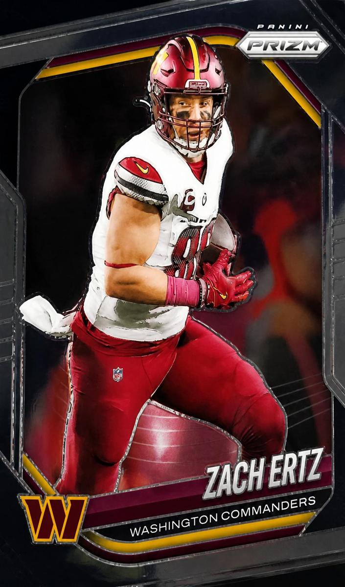 Zach Ertz 2025 Prizm Football card
