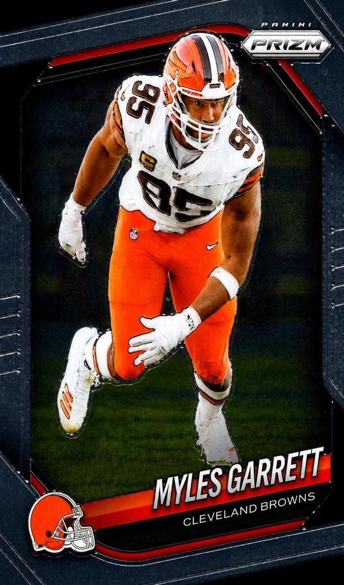 Myles Garrett 2025 Prizm Football card