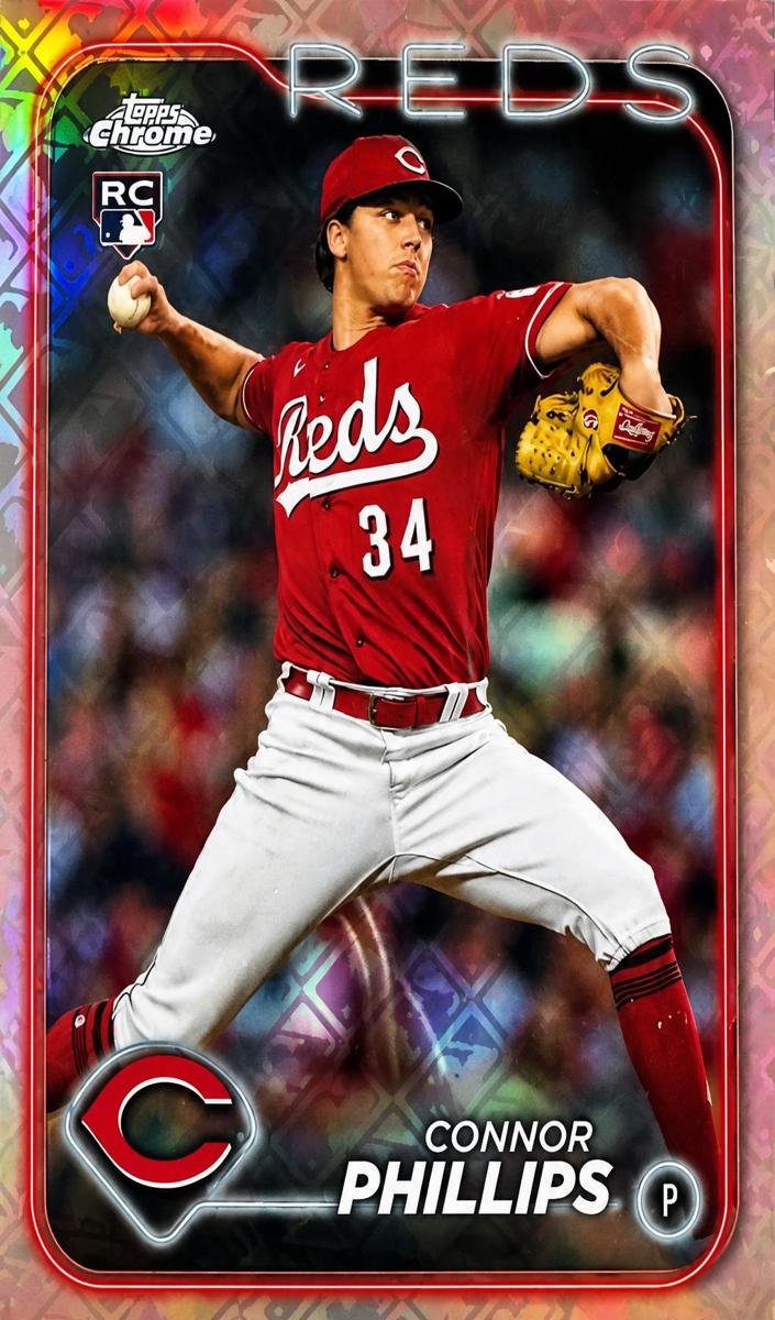 2024 Topps Chrome Logofractor Connor Phillips #20 card