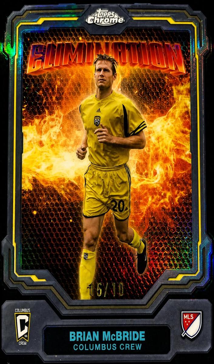 2025 Brian McBride [Black Refractor] #EL-22