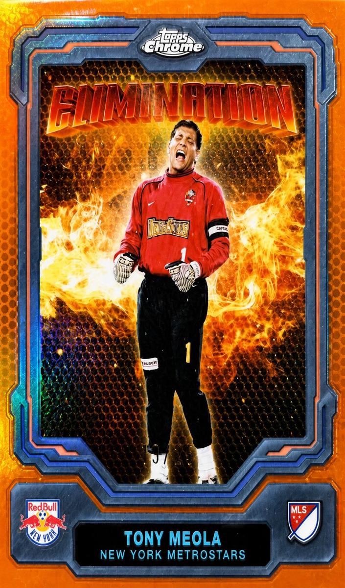 Tony Meola 2025 Chrome MLS Soccer card