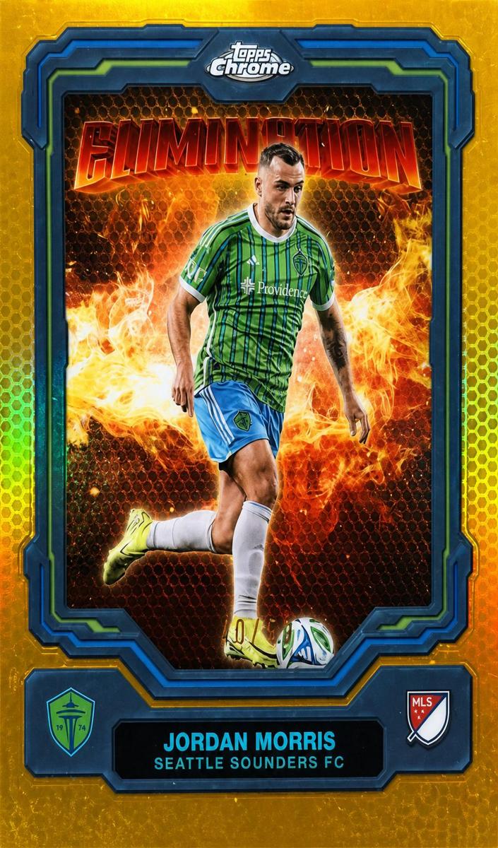 2025 Jordan Morris [Gold Refractor] #EL-1