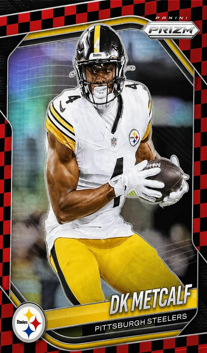 DK Metcalf 2025 Prizm Football card