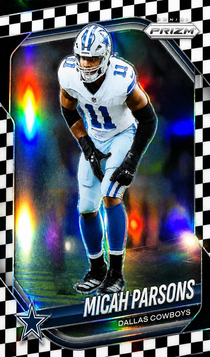 Micah Parsons 2025 Prizm Football card