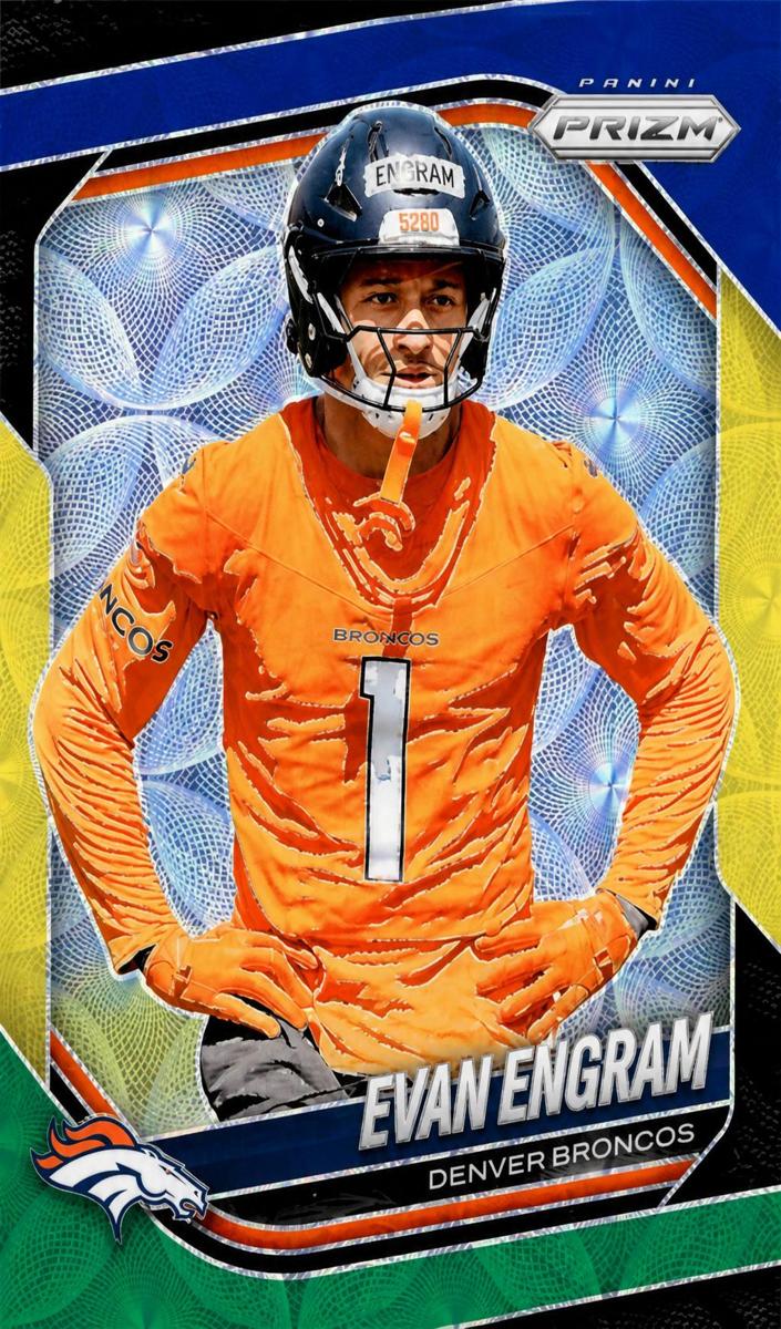 Evan Engram 2025 Prizm Football card