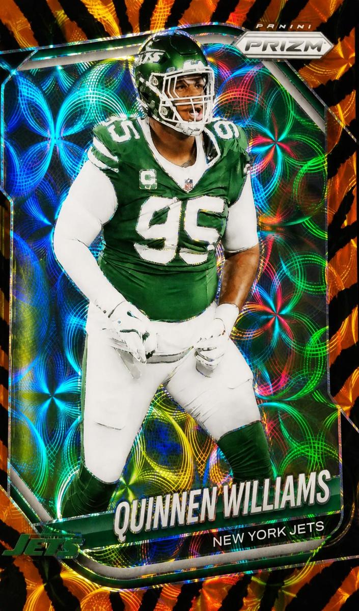 Quinnen Williams 2025 Prizm Football card