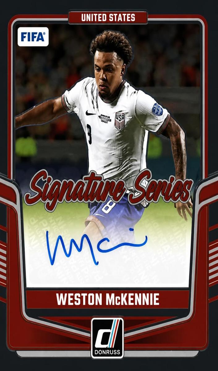 2024 Panini Donruss Weston McKennie #SS-WMK card
