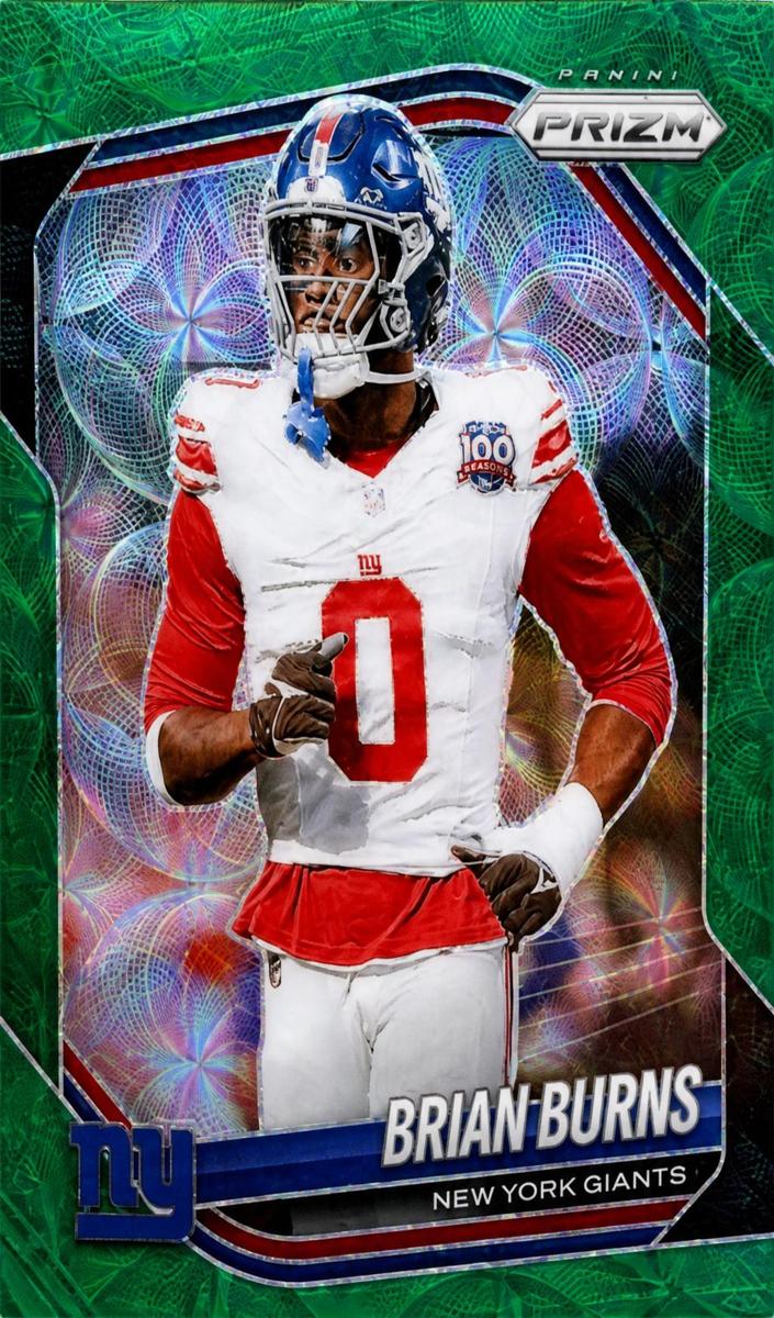 Brian Burns 2025 Prizm Football card