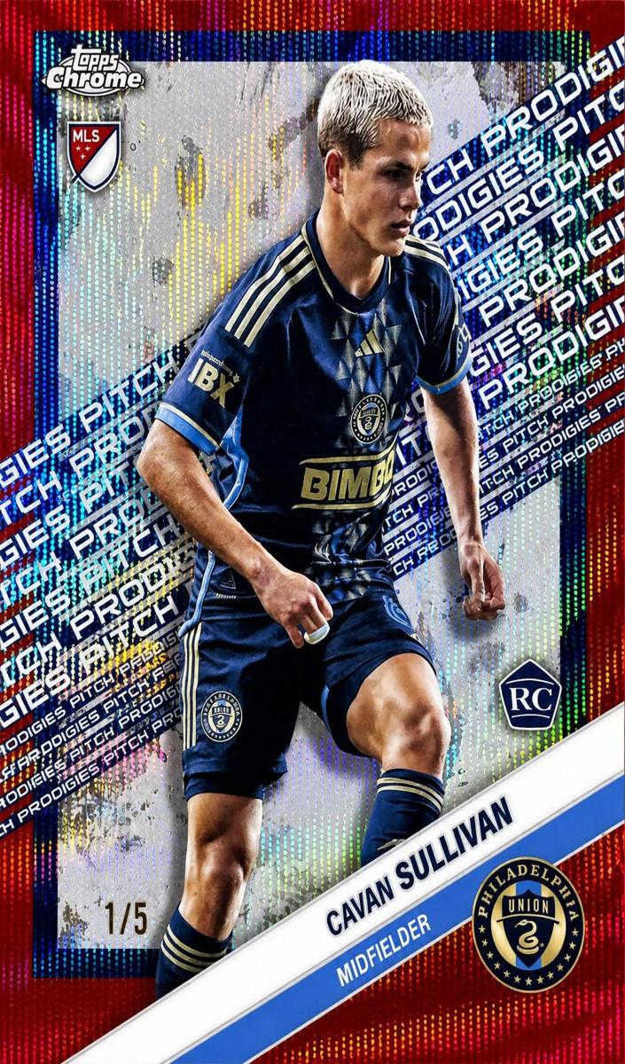 2025 Cavan Sullivan [Red Wave Refractor] #176
