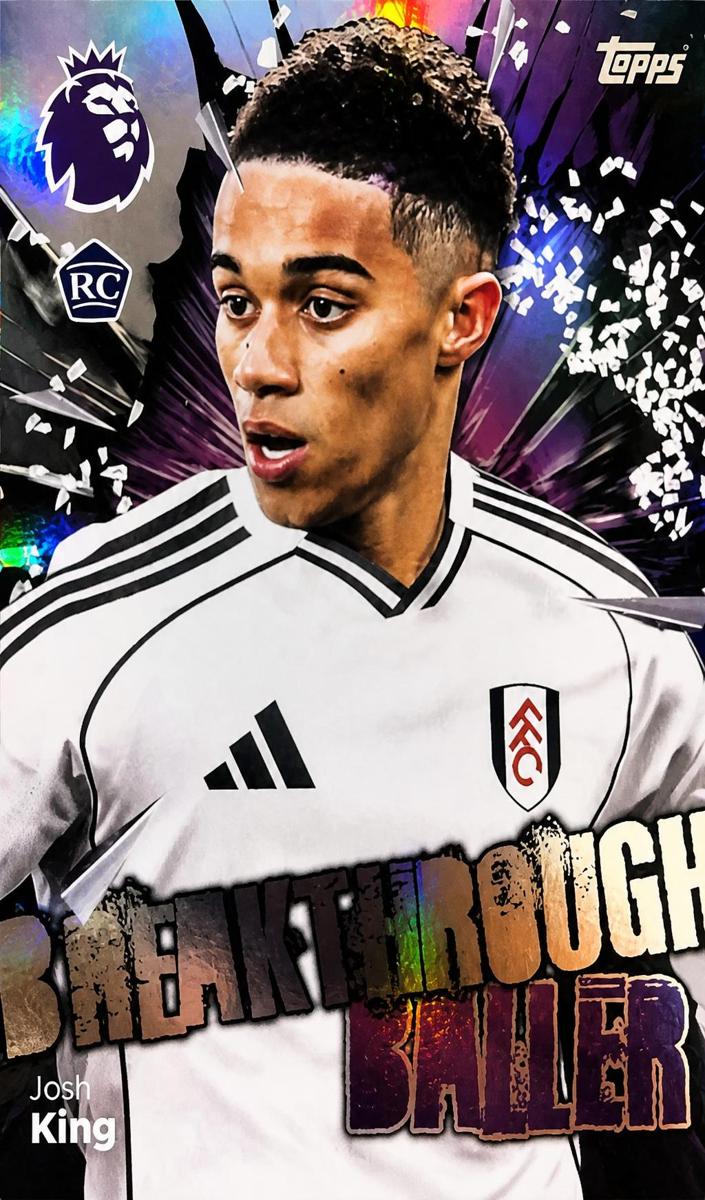 2025 Topps Premier League Josh King #162 card