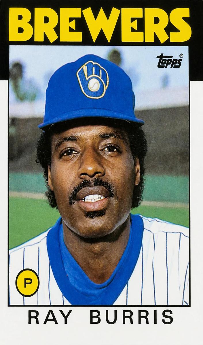 1986 Ray Burris #106