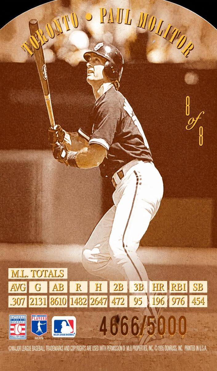 1995 Paul Molitor #8