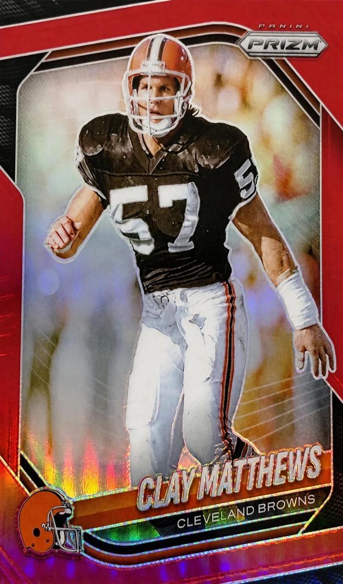 Clay Matthews (Jr.) 2025 Prizm Football card