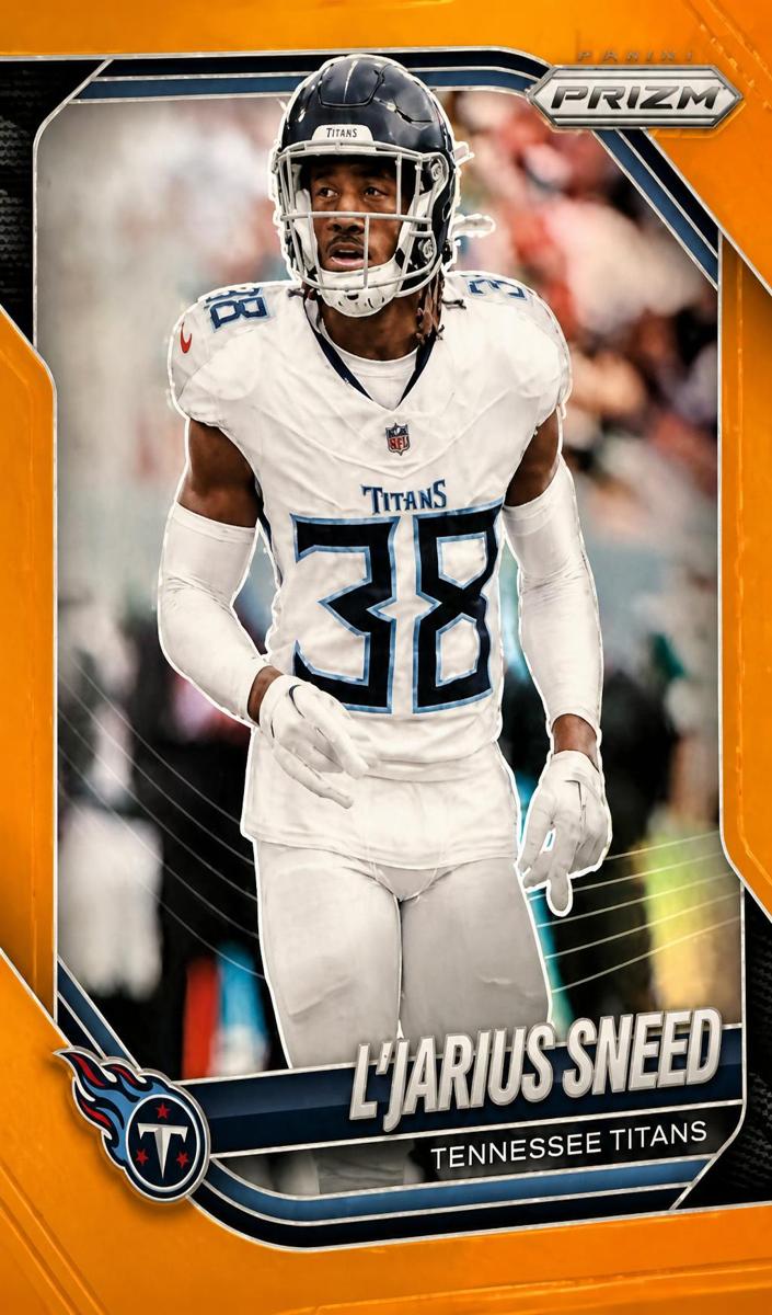 L'Jarius Sneed 2025 Prizm Football card
