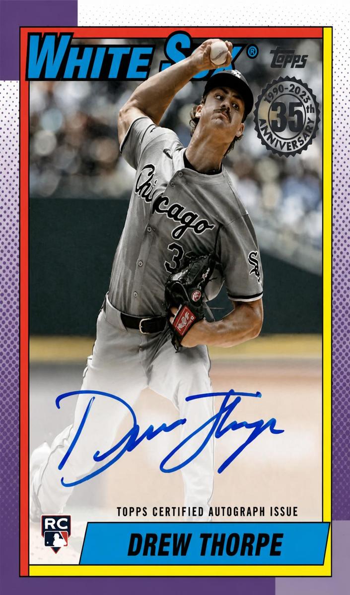 2025 Topps Drew Thorpe #90A-DT card
