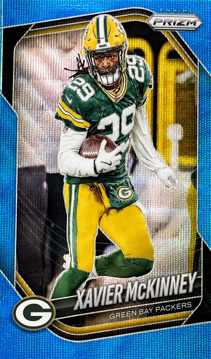 Xavier McKinney 2025 Prizm Football card