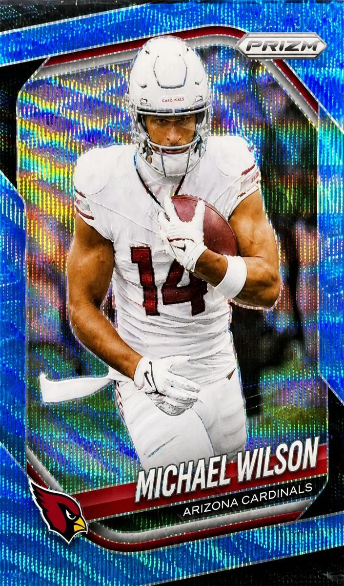 Michael Wilson 2025 Prizm Football card