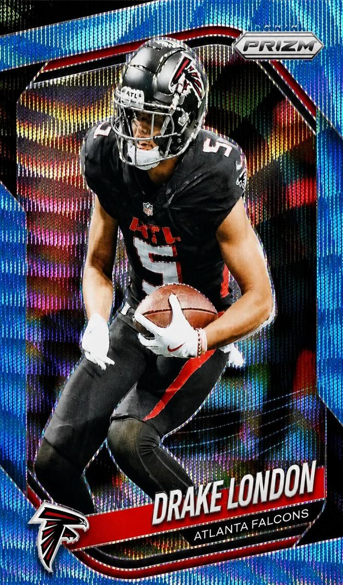 Drake London 2025 Prizm Football card