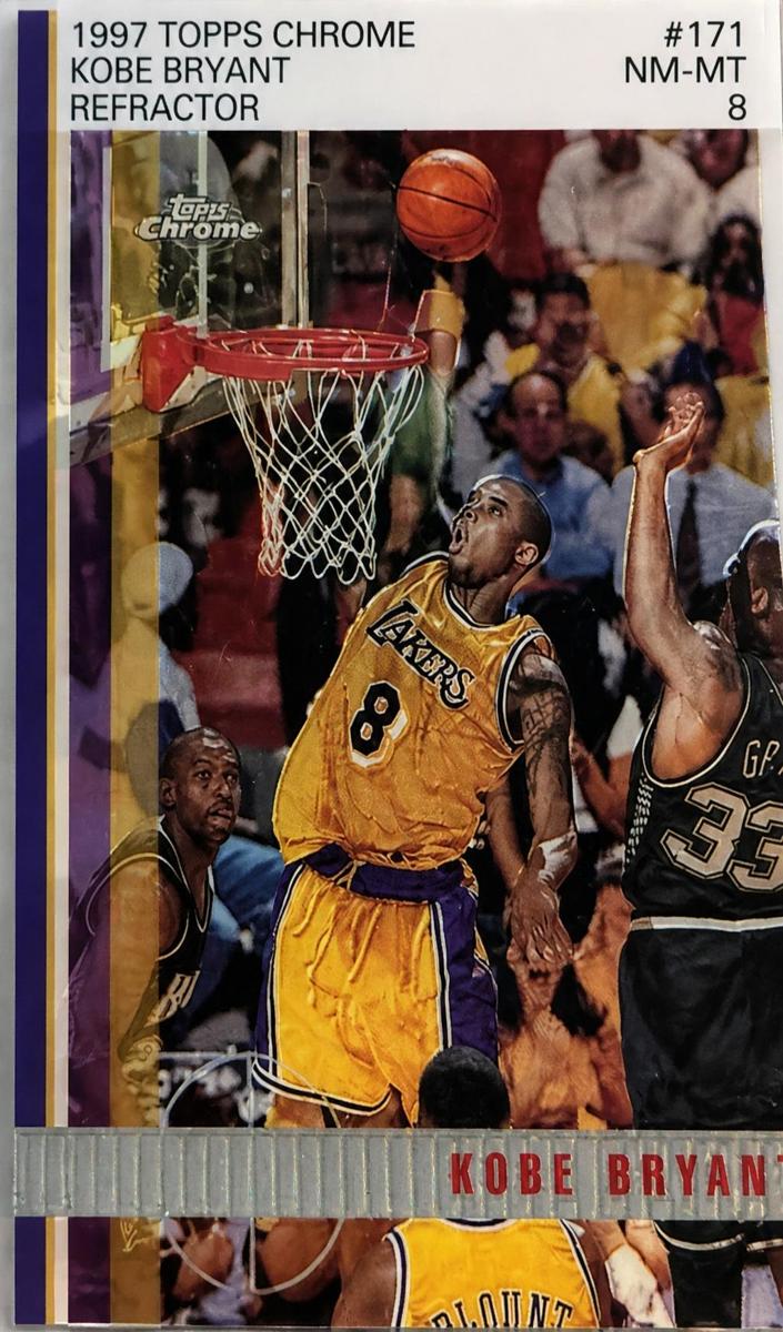 1997 Topps Topps Chrome Refractor #171 Kobe Bryant front