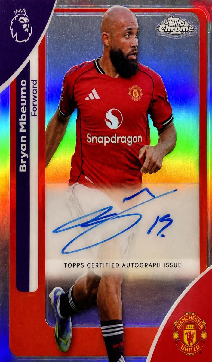 Bryan Mbeumo - 2026 Topps Chrome Premier League Soccer